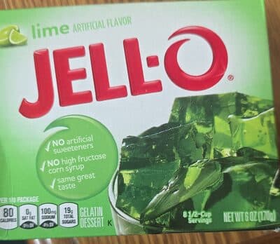 Jell-O Lime Instant Gelatin Mix