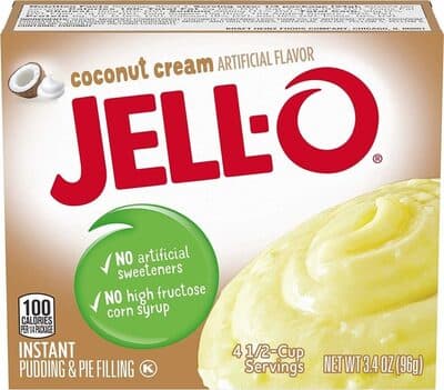 Coconut Cream Instant Pudding & Pie Filling