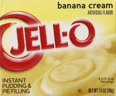 Banana Cream Instant Pudding & Pie Filling
