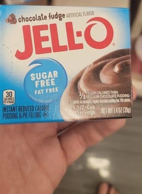 Chocolate Fudge Sugar Free Instant Reduced Calorie Pudding & Pie Filling