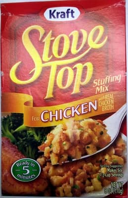 Stuffing Mix for Chicken with Real Chicken Broth