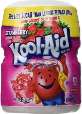 Caffeine Free Strawberry Drink Mix, Strawberry