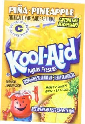 Kool-Aid, Unsweetened Drink Mix, Pineapple