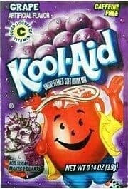 Kool-Aid Unsweetened Grape Powdered Drink Mix, Caffeine Free