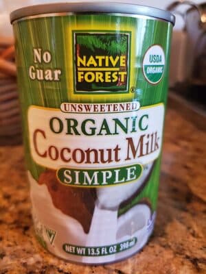 Unsweetened Organic Coconut Milk