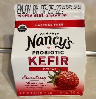 Probiotic Kefir Lowfat Strawberry
