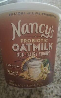 Probiotic Oatmilk Non-Dairy Yogurt
