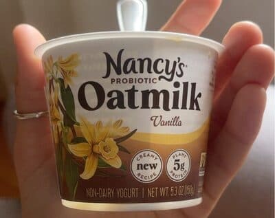 Nancy's Oatmilk Probiotic Yogurt