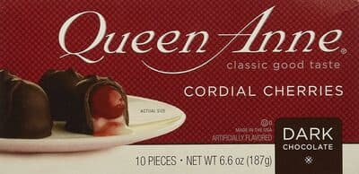 Dark Chocolate Flavored Cordial Cherries