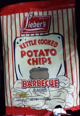 Lieber's Kettle Cooked Potato Chips Barbecue
