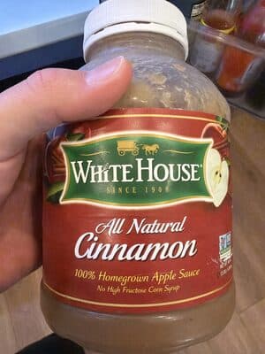 Apple Sauce, Cinnamon