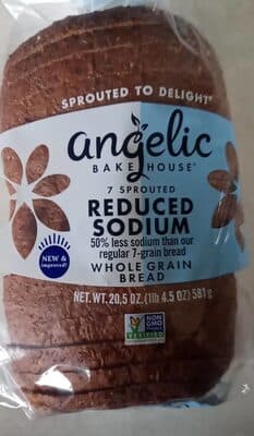 7 Sprouted Reduced Sodium Whole Grain Bread
