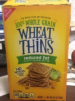 Reduced Fat 100% Whole Grain Snacks