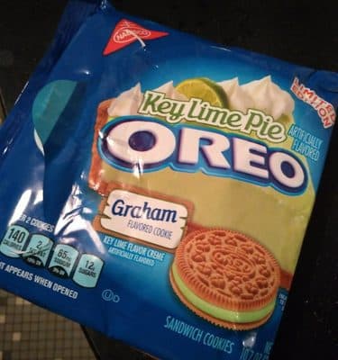Key Lime Pie Flavored Sandwich Cookies