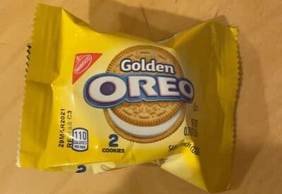 Nabisco Oreo Cookies Golden