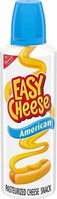 American Pasteurized Easy Cheese Snack