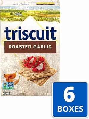 Roasted Garlic Flavor Crackers