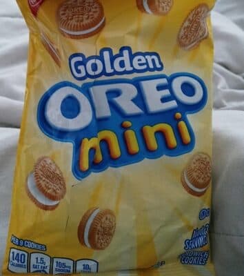 Golden Mini Sandwich Cookies