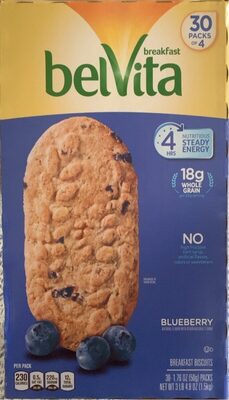 Blueberry Flavor Breakfast Biscuits