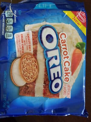 Carrot Cake Flavored Sandwich Cookies
