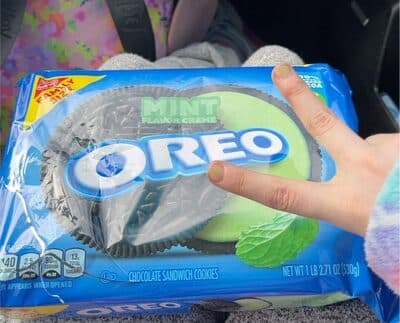 Mint Flavor Creme Oreo