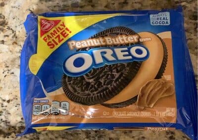 Peanut Butter Creme Chocolate Sandwich Cookies