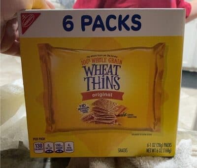 Original 100% Whole Grain Wheat Thins Snacks