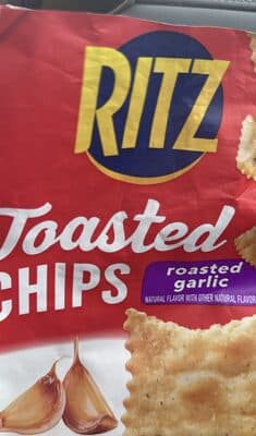 Toasted Chips roasted garlic