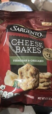 Cheese Bakes Parmesan & Oregano Crackers