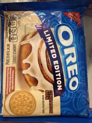 Cinnamon bun flavored