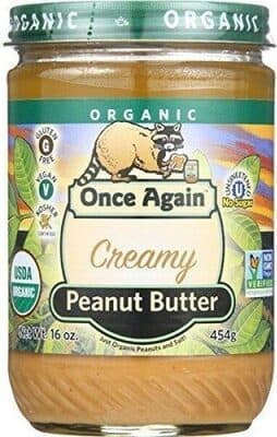 Creamy Unsweetened Peanut Butter