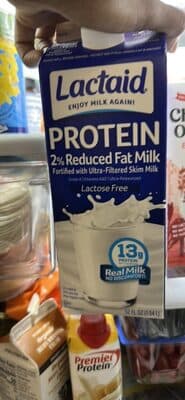 Lactaid Protein 2% Reduced Fat Milk