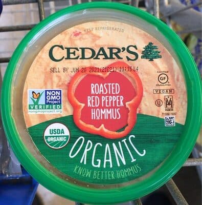 Roasted Red Pepper Hummus