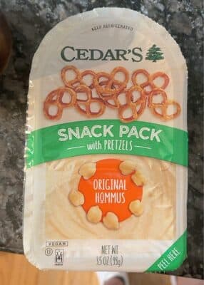 Original Hummus With Pretzels Snack Pack