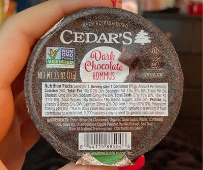 Dark Chocolate Hommus