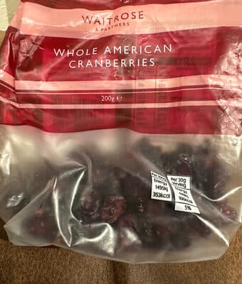 Whole American Cranberries