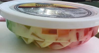 Strawberry, Orange, Lemon, Lime Rainbow Parfait