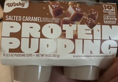 Salted Caramel Protein Pudding