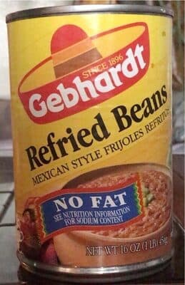 Mexican Style Refried Beans