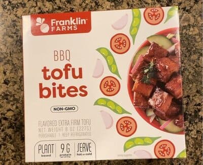 BBQ Flavored Extra Firm Tofu Bites