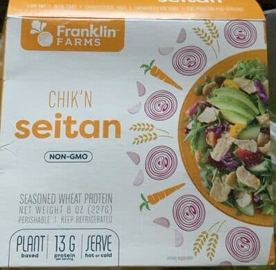 Seasoned Wheat Protein Chik'n Seitan