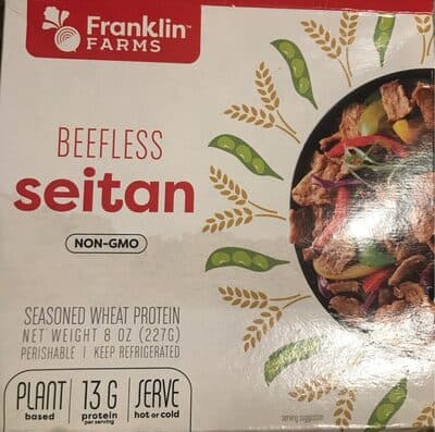 Seasoned Wheat Protein Beefless Seitan