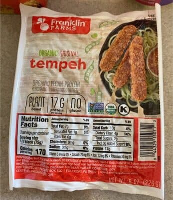 Original Organic Tempeh, Original