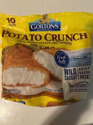 Potato Crunch Breaded Fish Fillets