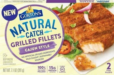 Cajun Style Grilled Fish Fillets