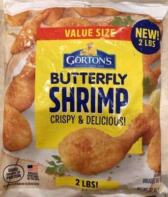 Butterfly Breaded Tail-On Shrimp