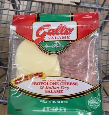Provolone Cheese & Italian Dry Salame
