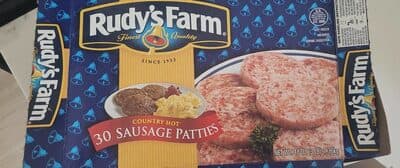 Country Hot Sausage Patties