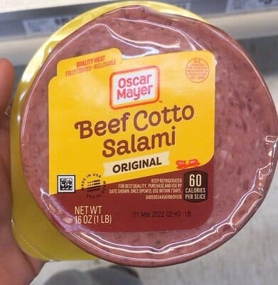 Oscar Mayer, Beef Cotto Salami