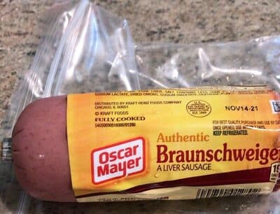 Braunschweiger Liver sausage